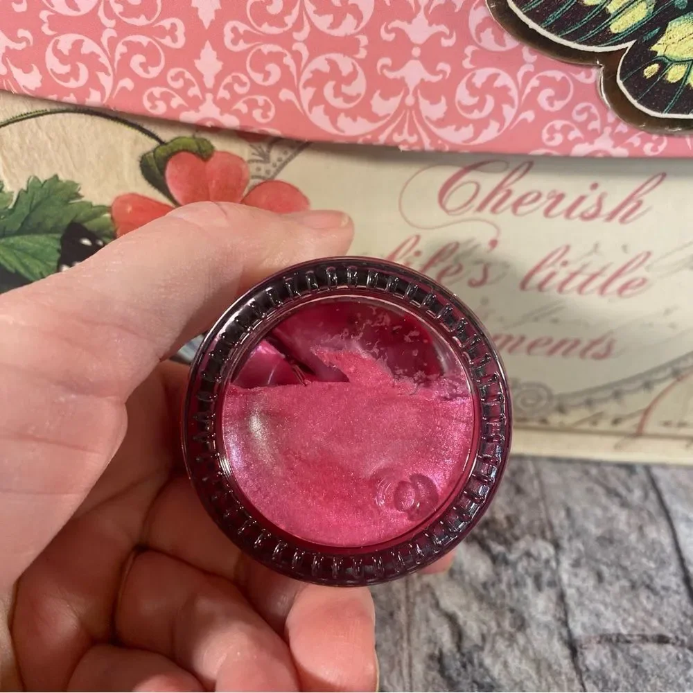 Spectrum Noir NWT Dark Pink Metallic Wax Water Based Brushable 0.7oz 20ml